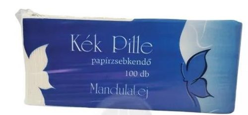 Kék pille papírzsebkendő mandulatej 100db