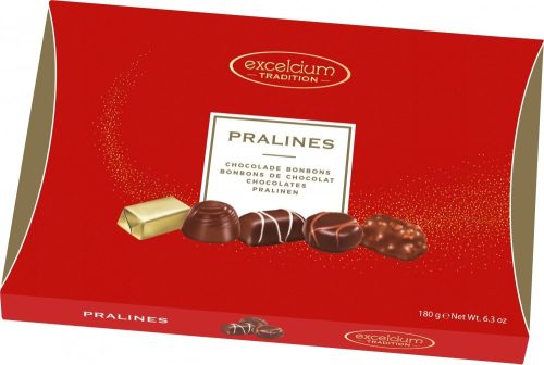 Excelium 180g praliné válogatás piros