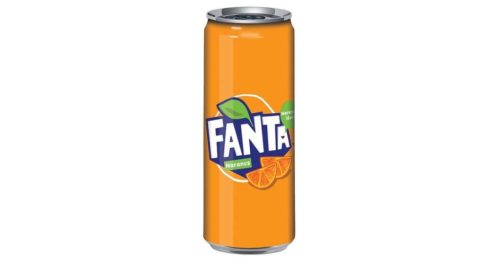 Fanta 0,33l narancs dobozos sleek DRS