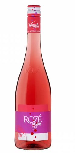 Varga 0,75 pincészet rosé száraz bubis