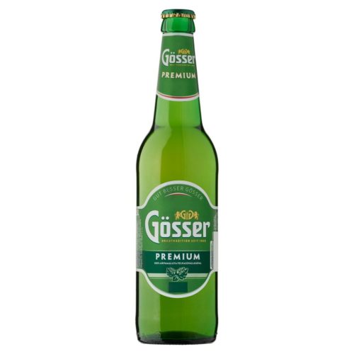 Gösser 0,5l premium minőségi világos sör 5% üveges