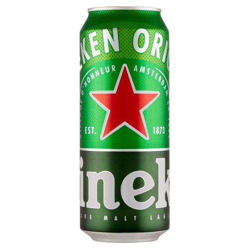Heineken 0,5l sör 5% dobozos DRS