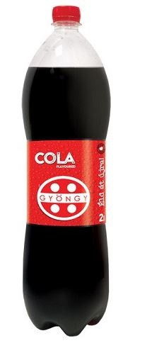 Gyöngy 2l cola pet DRS