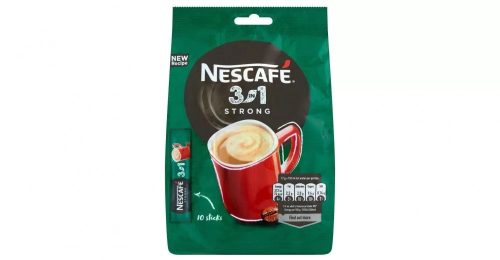 Nescafé 3in1 10x17g strong kávé