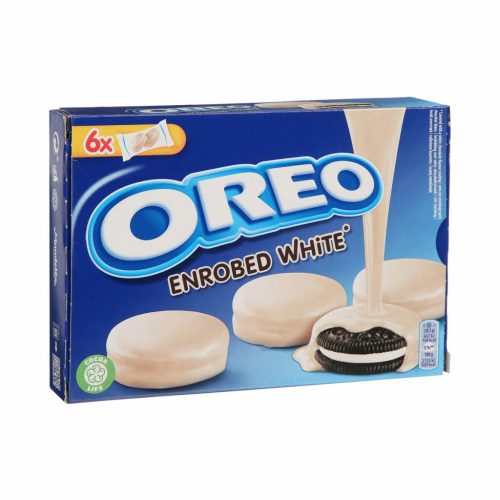 Oreo keksz 246g fehércsokival bevont