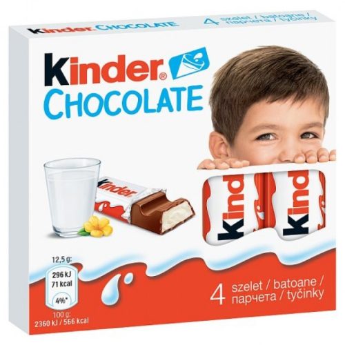 Kinder 50g tejcsokoládé t4