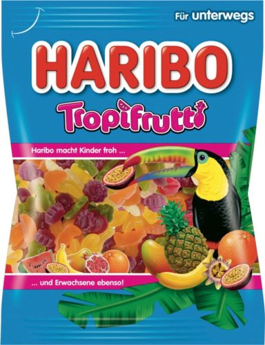 Haribo 100g tróp.gyümölcs