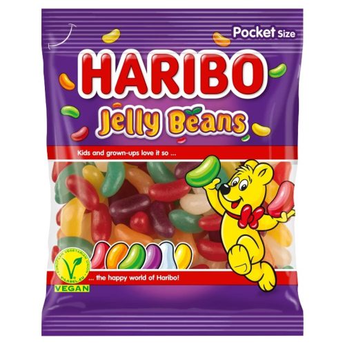 Haribo 80g jelly beans gumicukor