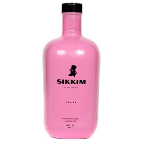 Sikkim fraise gin 40% 0,7l - pink