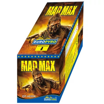 Tűzijáték mad max 53 lövés 20/25/30mm 478g F2