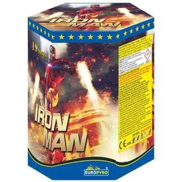 Tűzijáték iron man 19 lövés 45mm 580g F3