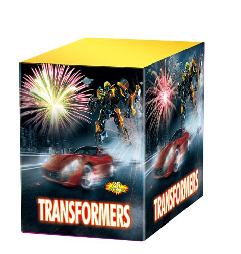 Tűzijáték transformers 25 lövés 30mm  462,5g f2